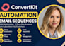 setup convertkit automation email sequences welcome flows creator newsletter